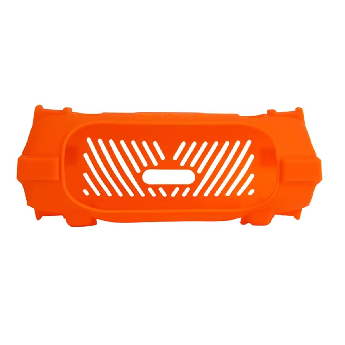GENERICO - Funda Protectora de Silicona para el parlante Jbl Charge 6 - Naranja