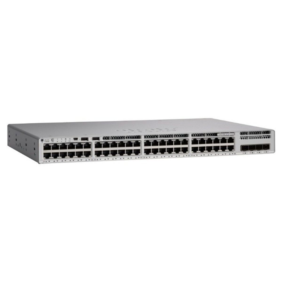 CISCO - SWITCH CATALYST CISCO 9200L 48PORT POE 4X10G GRIS PN C9200L-48P-4X-E