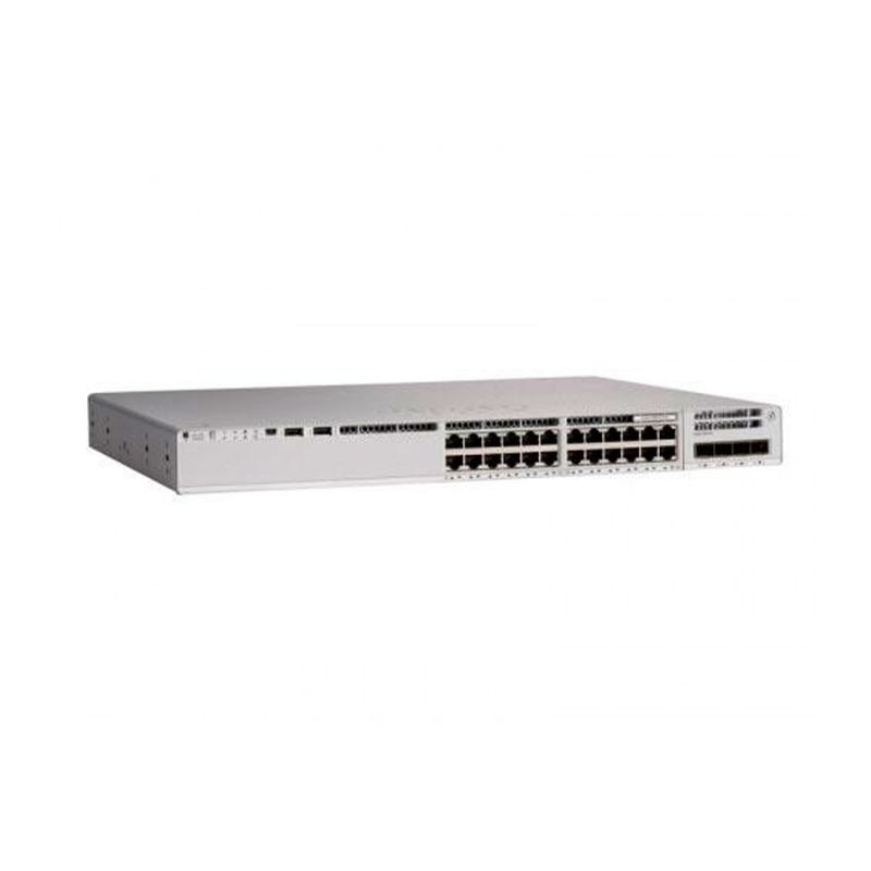 CISCO - SWITCH CATALYST CISCO C9200L 24T-4G 24 PUERTOS GRIS PN C9200L-24T-4G-E