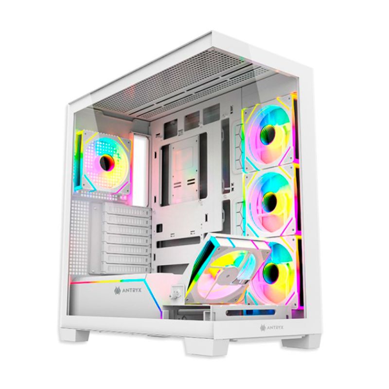 ANTRYX - CASE ANTRYX FX 850 PRO INFINITY ARGB FAN X5  USB TIPO-C PN AC-FX850WP