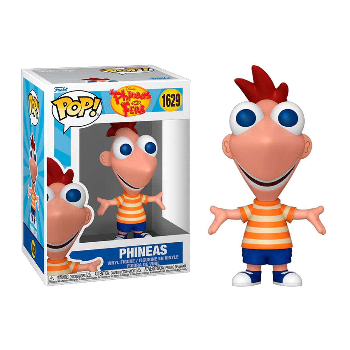FUNKO - Funko Pop Phineas & Ferb - Phineas 1629