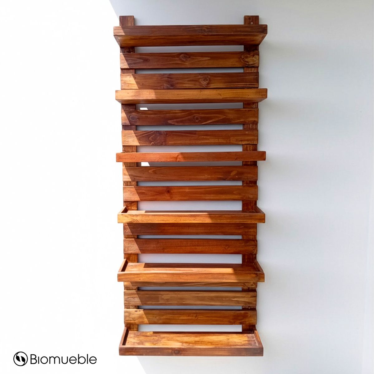 GENERICO - Jardinera Vertical Éden de Madera Reciclada