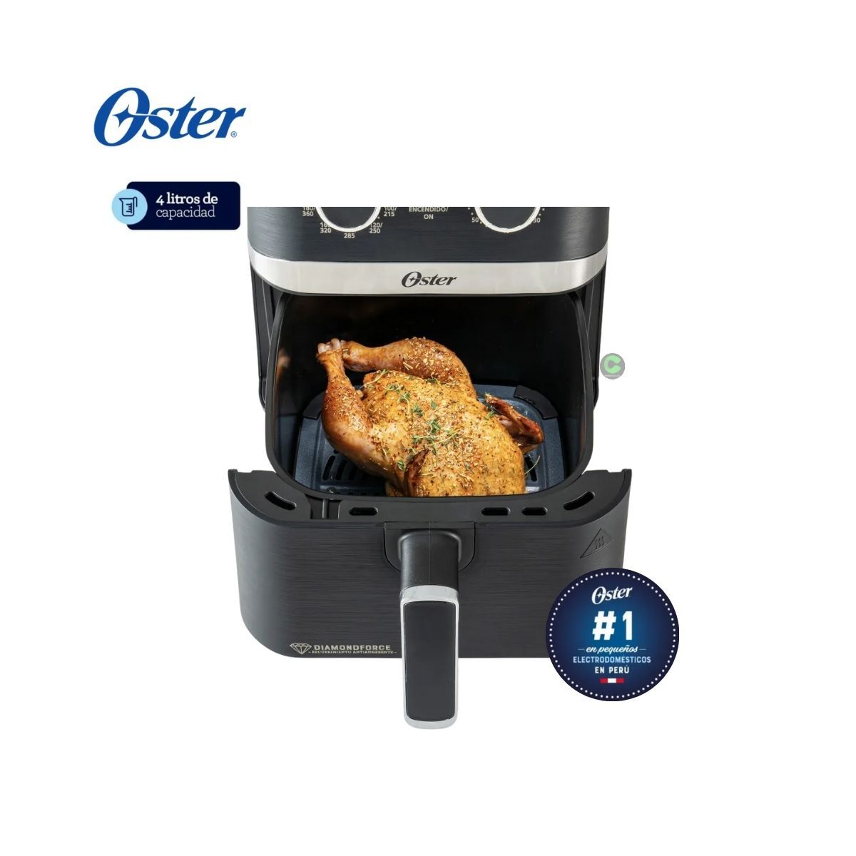 OSTER - Combo Freidora 4l Manual CKSTAF401MDF +Arrocera 1.8 L