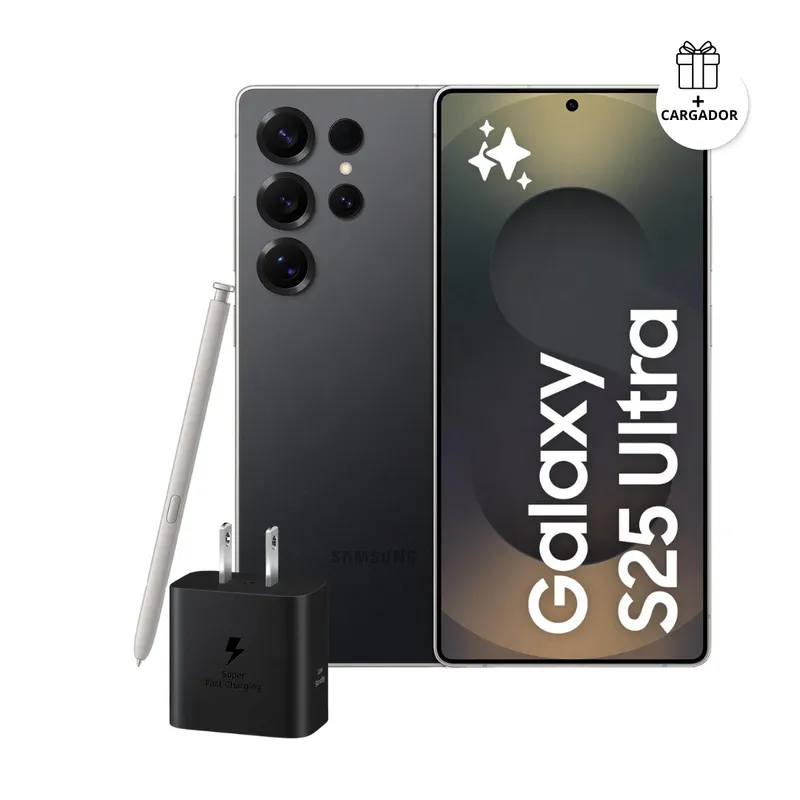 SAMSUNG - SAMSUNG GALAXY S25 ULTRA 12RAM 256GB + CARGADOR DE REGALO