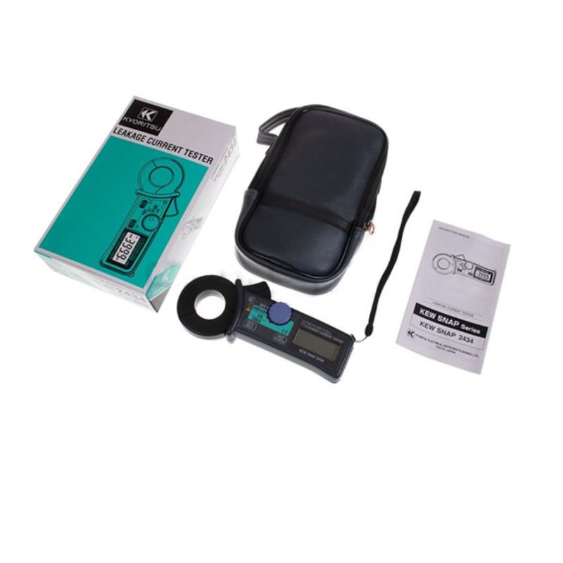 GENERICO - Pinza detector de fuga 2434 , 400mA/4/100A AC 28MM KYORITSU