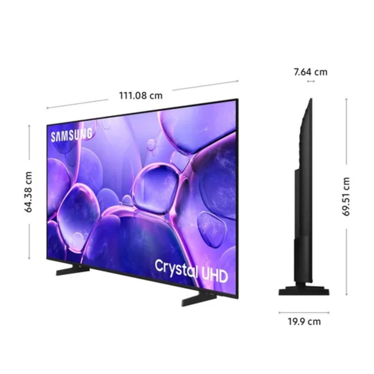 Televisor Samsung Smart TV 50"Crystal UHD 4K UN50U8000F - Nuevo 2025, marca SAMSUNG - Foto 2