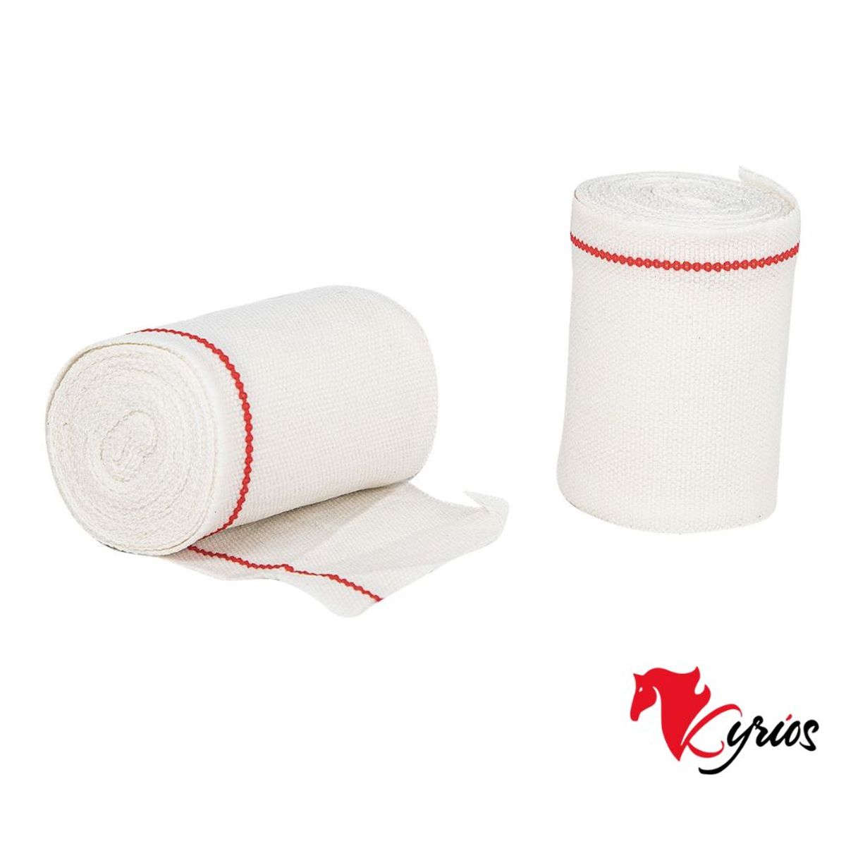 NO LOGO - VENDAS DEPORTIVAS PARA BOX,FUTBOL,GYM DE 9 CM X 3 MTS BLANCO