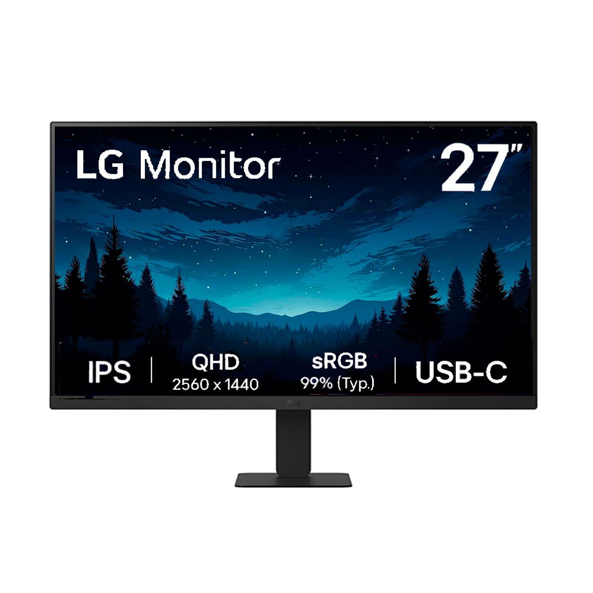 LG - Monitor LG 27U631A-B 27 QHD IPS 100Hz HDR10 con USB-C 15W y HDMI