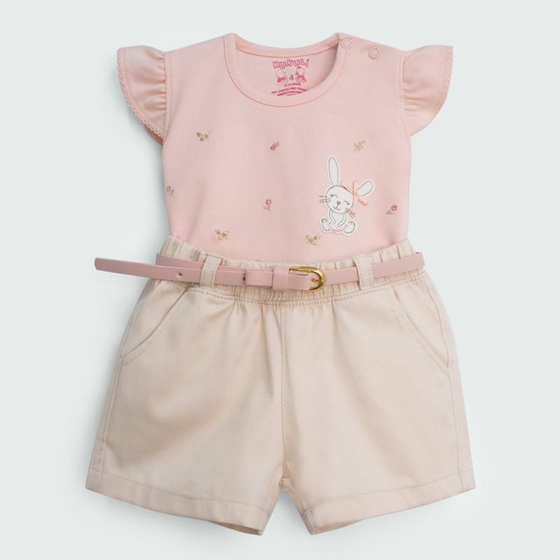 KUKULI - CONJUNTO FLORCITA M/C NIÑA 4973