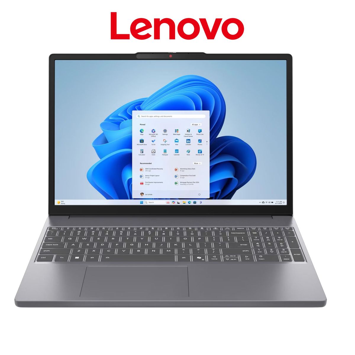 LENOVO - Laptop Lenovo IdeaPad Slim 3 15IRH10 Intel® Core i5-RAM 8 GB SSD 512 GB 15.3" WUXGA  Windows 11 PRO