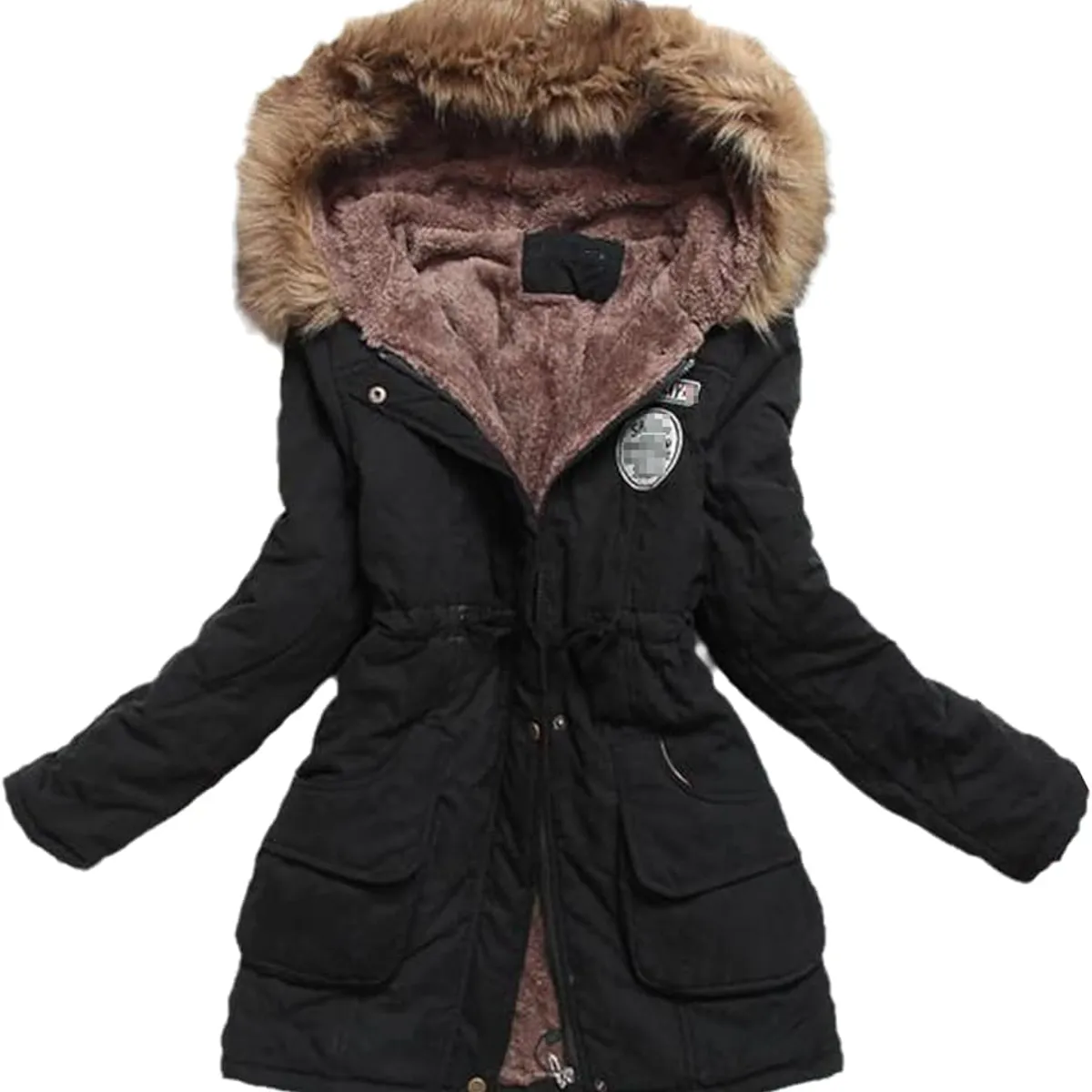 ARMY COLLECTION - Casaca Abrigo para Mujer Moda Coreana Parka