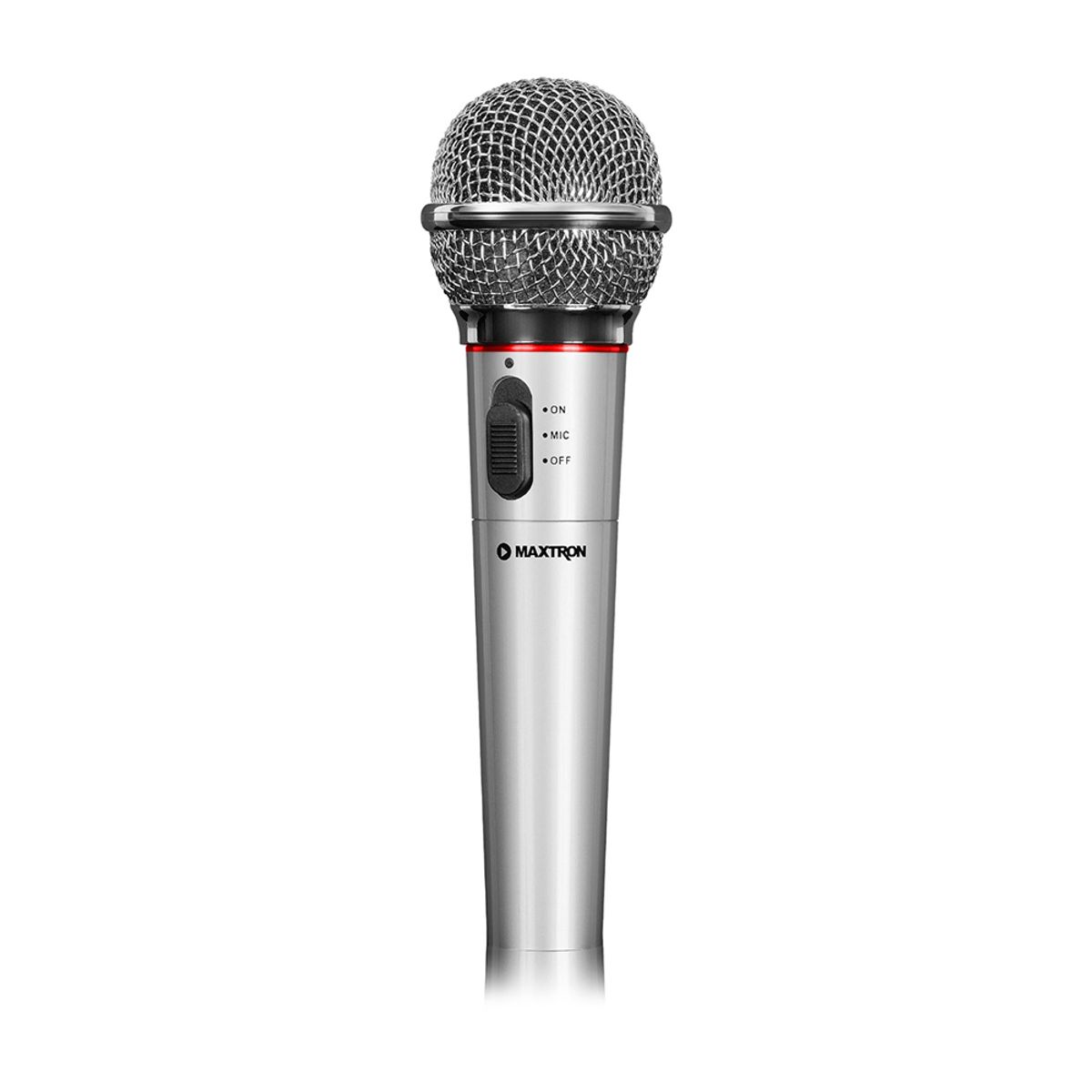 MAXTRON - Microfono INALAMBRICO + Cable Para Karaoke en casa 2 en 1 - MAXTRON