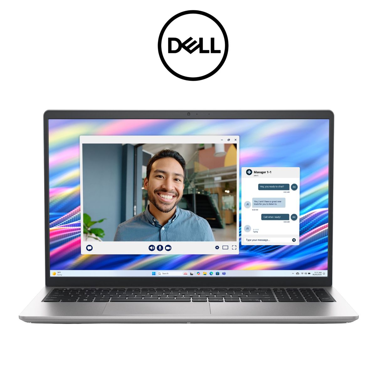 DELL - Laptop Dell Intel Core i5 (DC15250) RAM 8 GB SSD 512 GB 15.6" FHD Windows 11 PRO