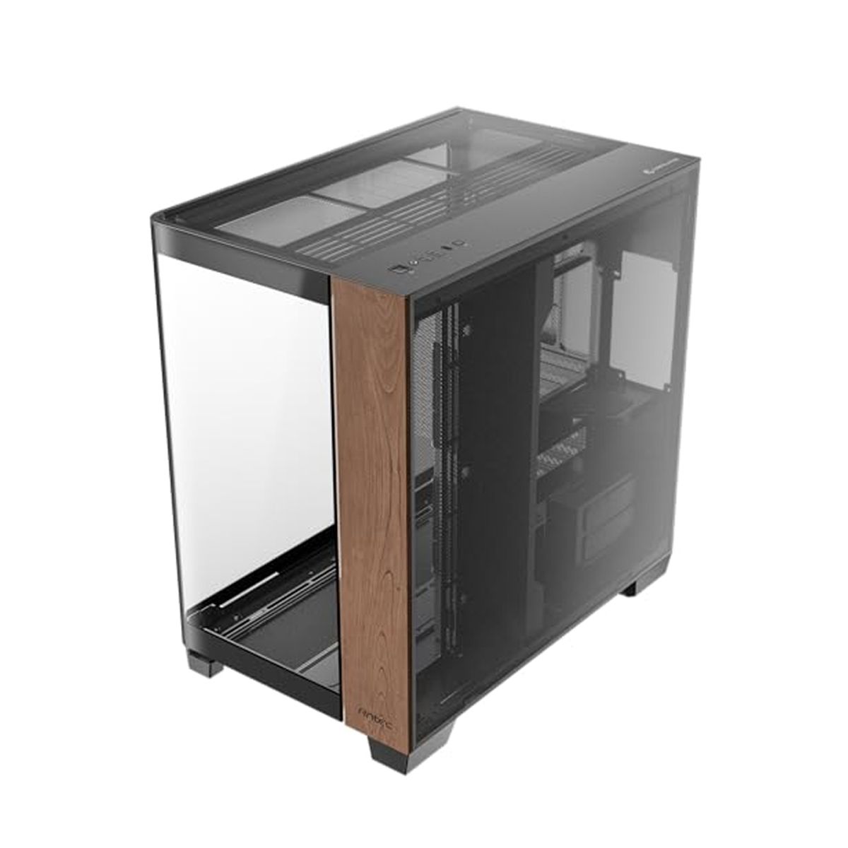 GENERICO - Caja Pc Antec C8 Curve Wood Constellation Negra - Diseño Elegante Y Espaciosa Para Juegos
