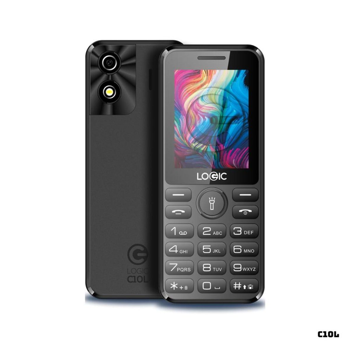 LOGIC - Celular Logic C10L 4G Negro Dual Sim: Rápido, Potente Y Con Diseño Elegante, ¡Descúbrelo!