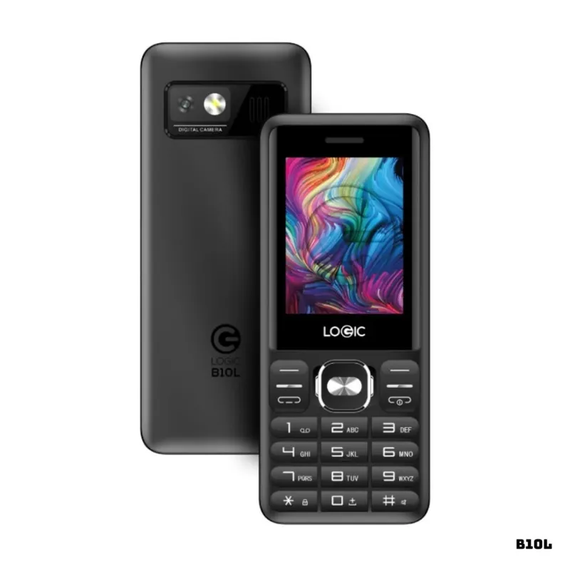 LOGIC - Celular Logic B10L 4G Negro Dual Sim - Potente Conectividad Ideal pa