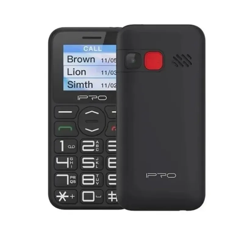 IPRO - Celular iPro F183 2G Negro Dual SIM compacto y funcional para tus ne