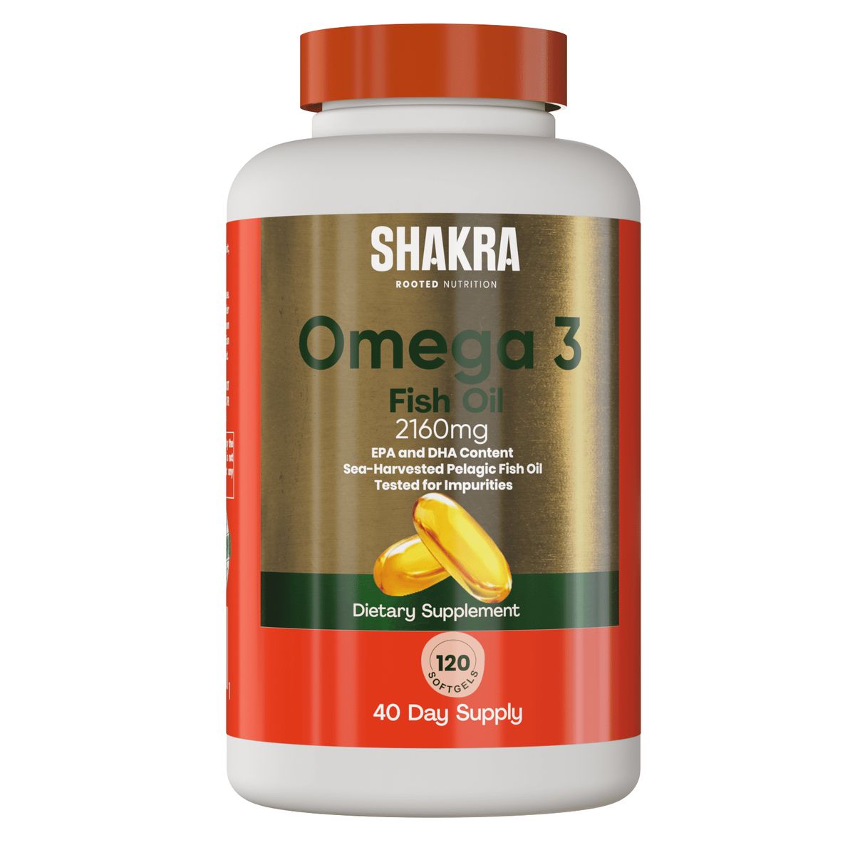 SHAKRA - Shakra Fish Oil Omega 3 Aceite de Pescado