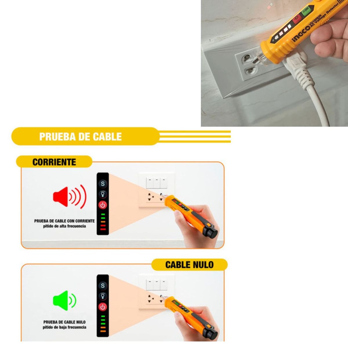 OEM - Detector De Voltaje Eléctrico Portable