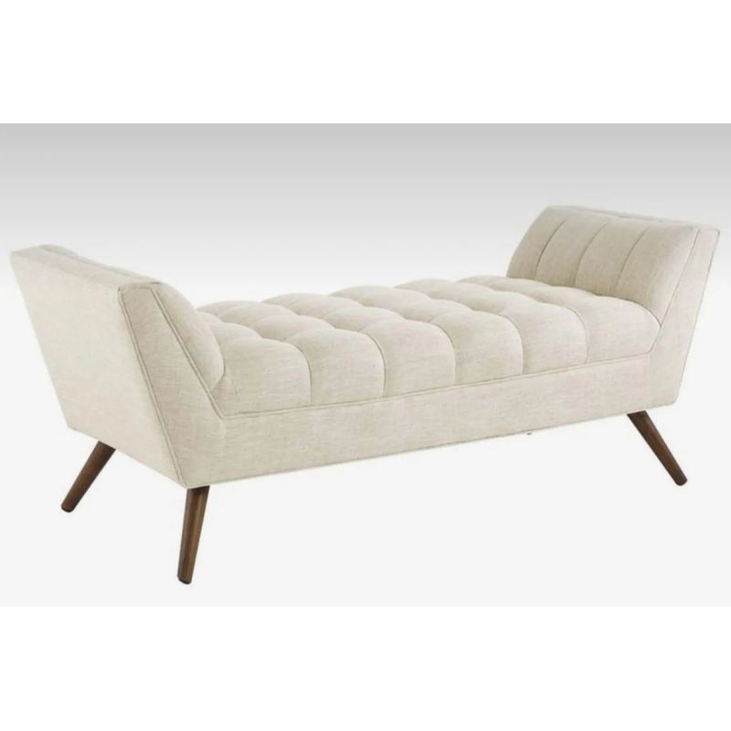 GENERICO - Banqueta Otomana Vanity - Beige Hueso