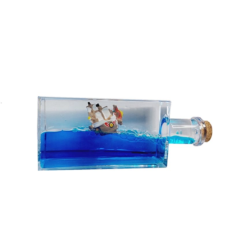 GENERICO - BOTELLA SENSORIAL DE LA CALMA One Piece Thousand Sunny Insumergible