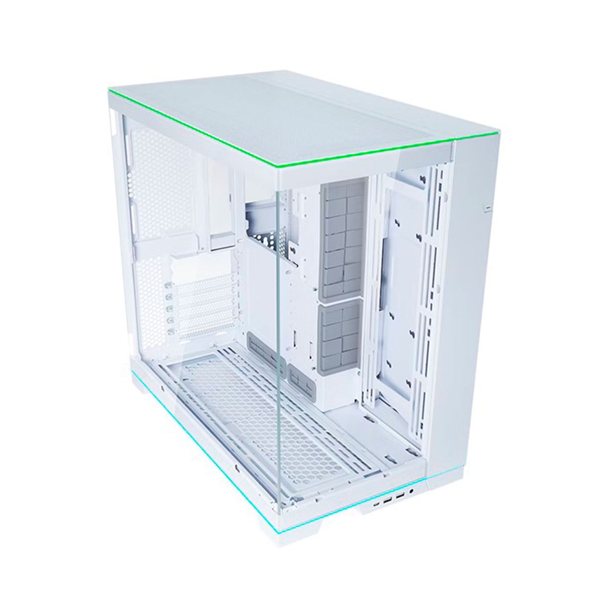 LIAN LI - CASE LIAN LI O11D EVO RGB  BLANCO 2 VIDRIO TEMPLADO  PN O11DERGBW