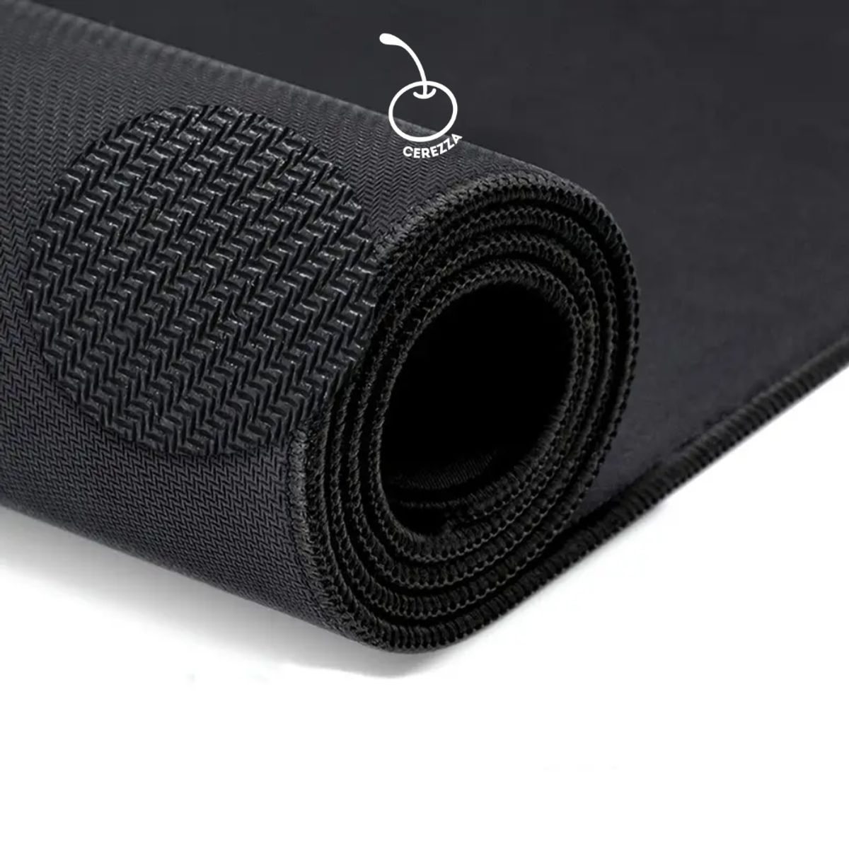 GENERICO - Pad Mouse Antideslizante 60cm x 30cm Alfombrilla Borde Cosido Negro