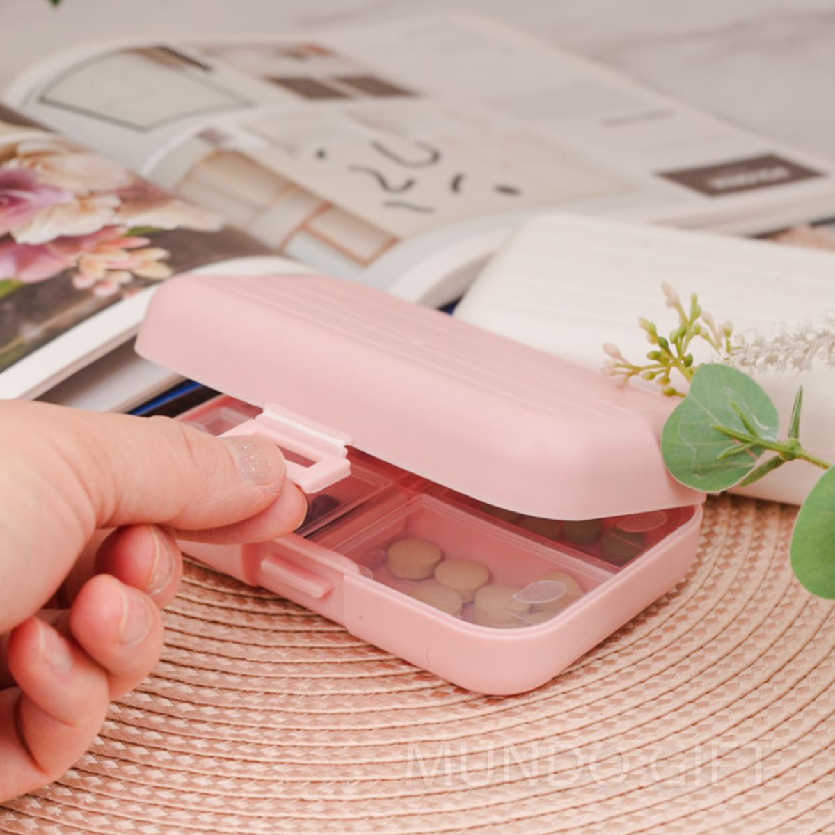 GENERICO - Pastillero portatil x 2unds Pastillero Semanal