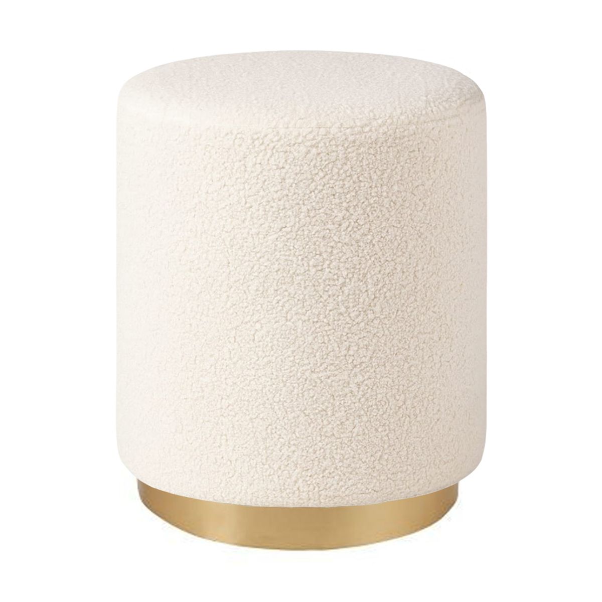 GENERICO - PUFF SHEEPI GOLD BEIGE REDONDO