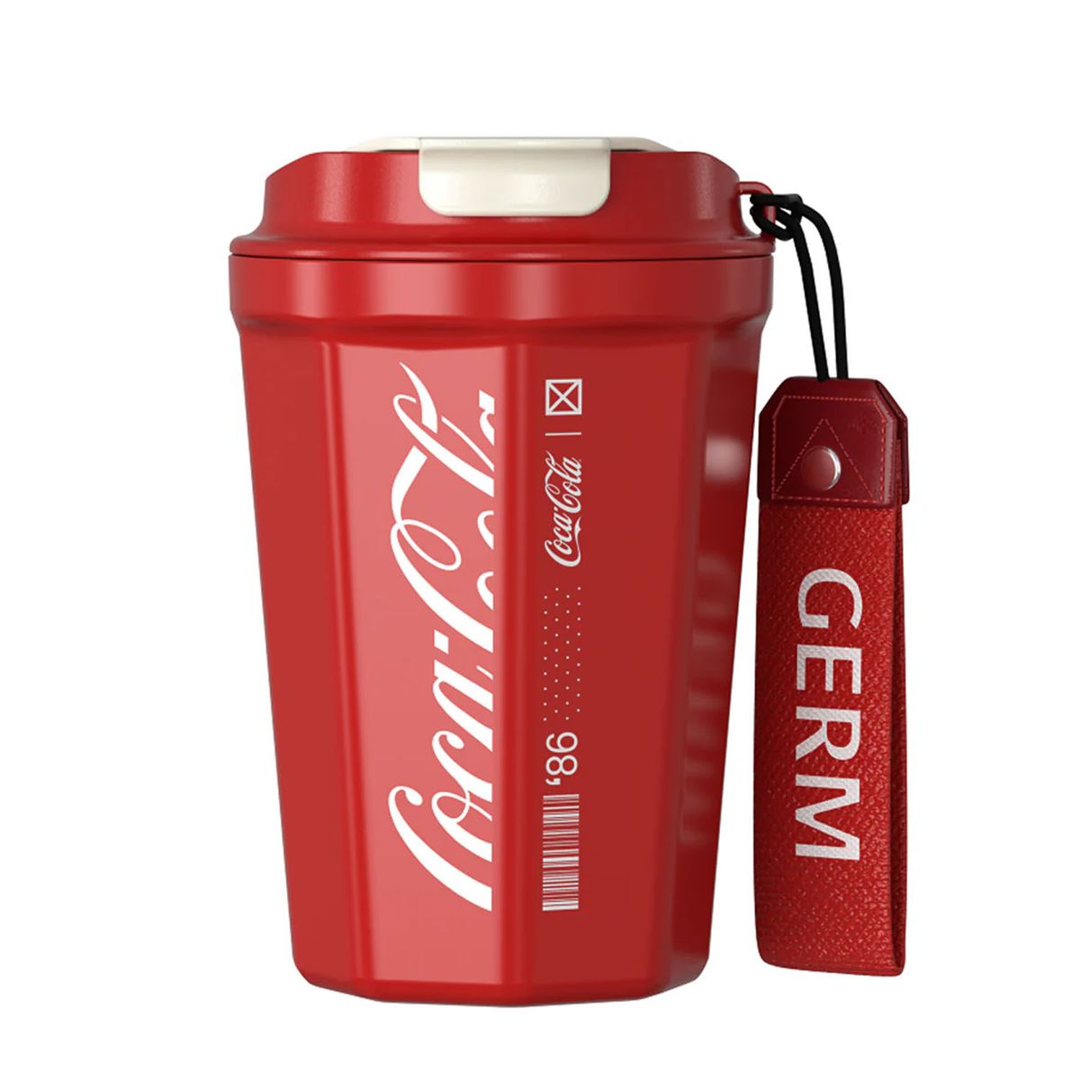 GERM - Termo Germ Rombo Coca Cola Rojo 390ml Acero Inoxidable