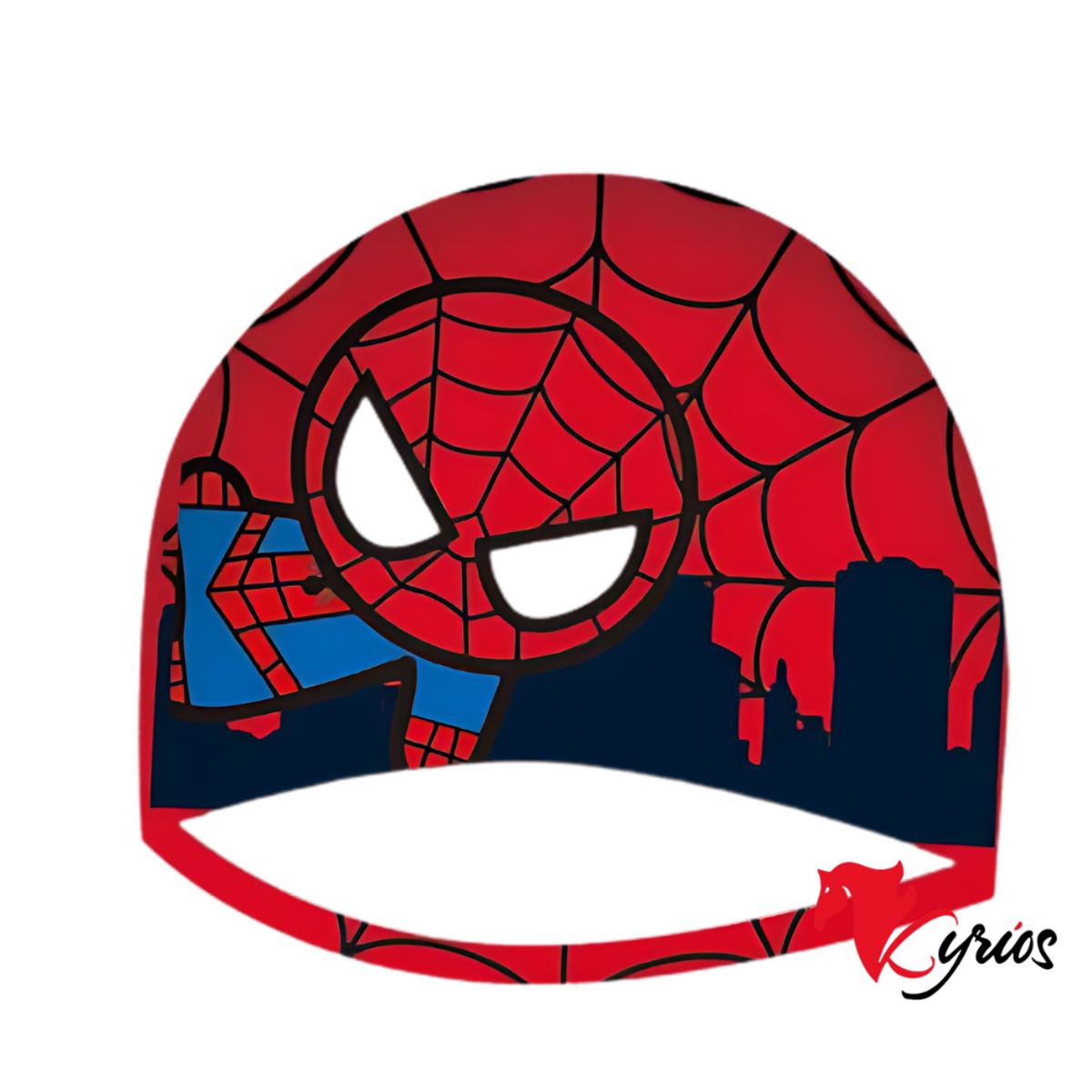 NO LOGO - GORRO DE NATACION DE HOMBRE ARAÑA PARA NIÑOS