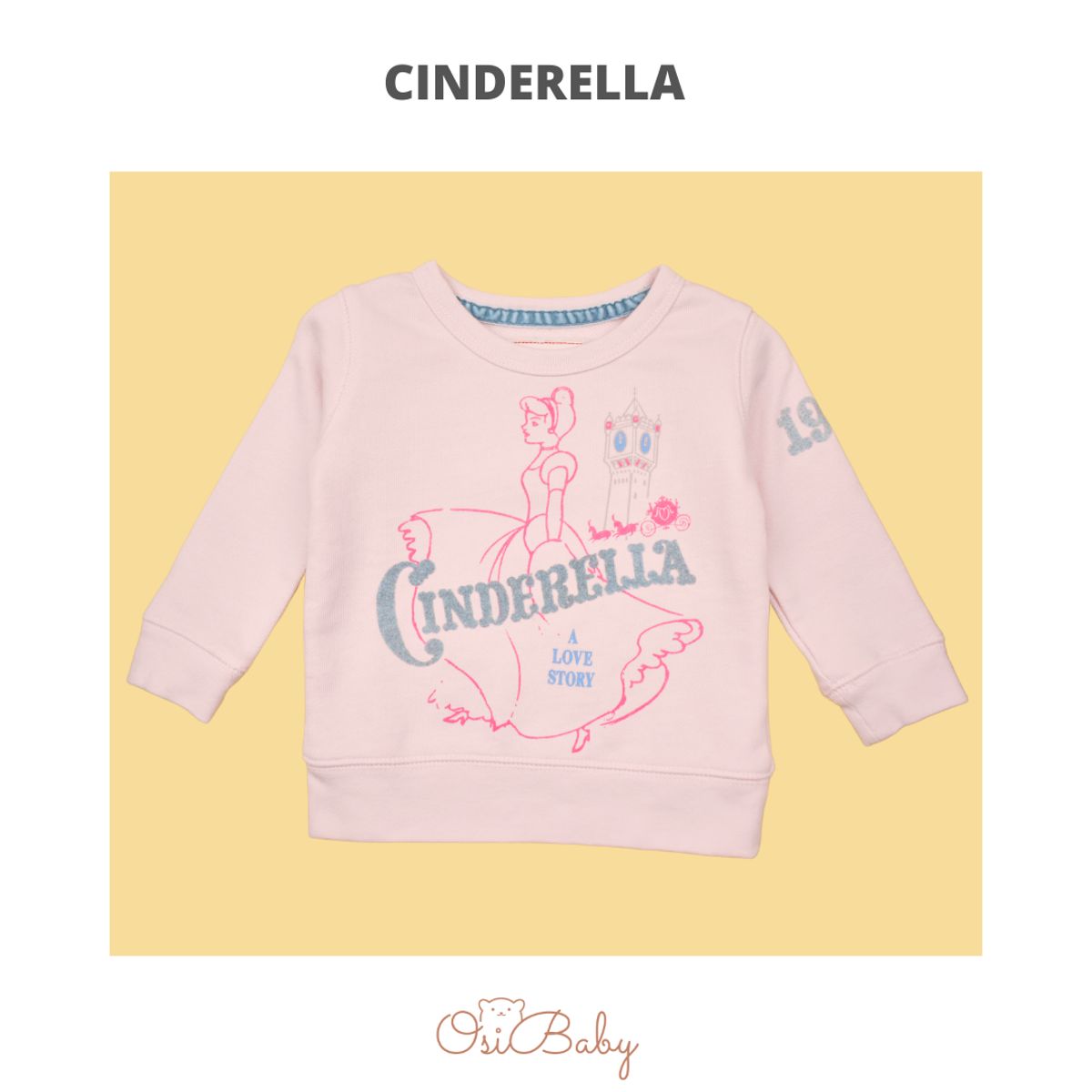ALLEZ COLLECTION - POLERA BEBE CINDERELLA MUJER
