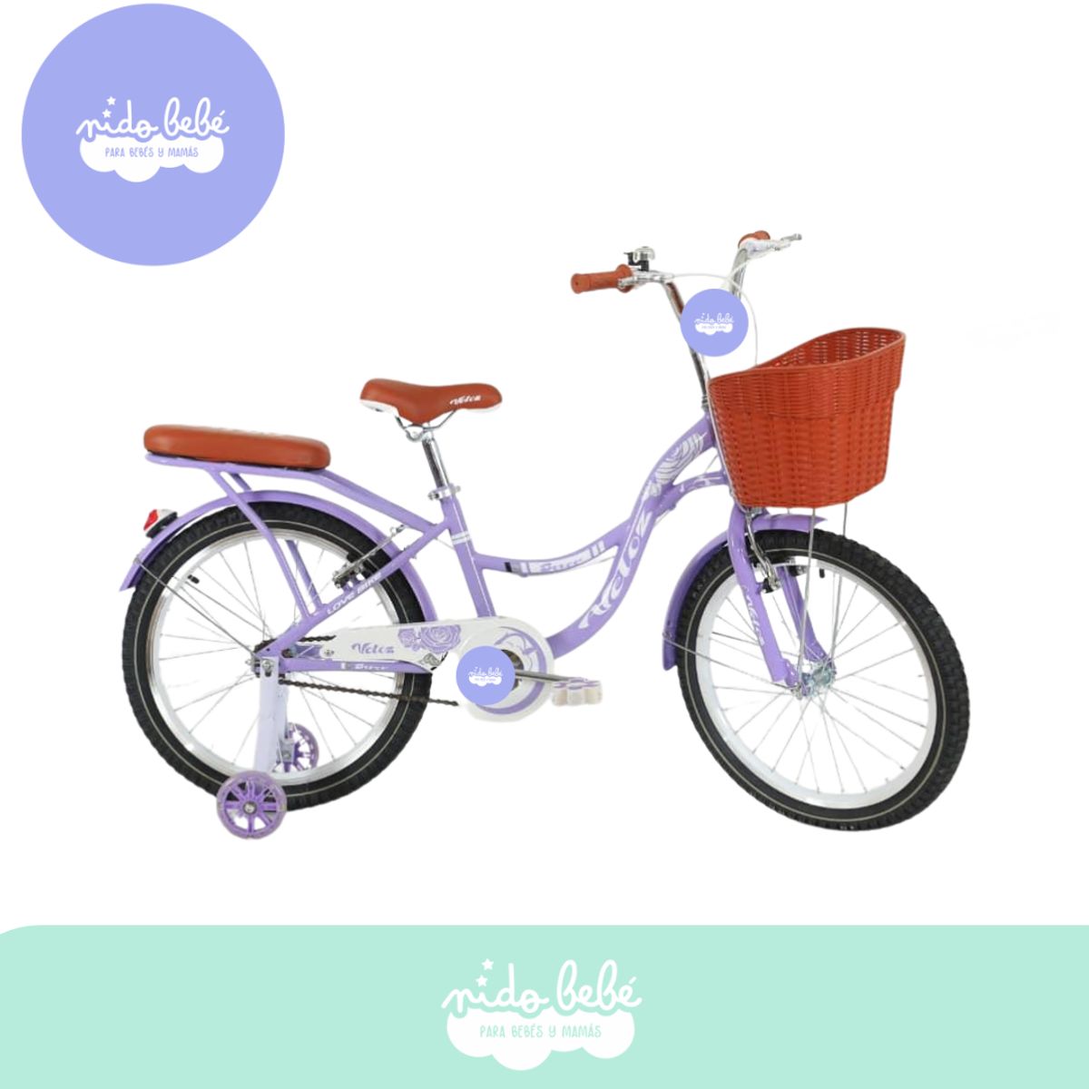 GENERICO - Bicicleta aro 20 para niña Princesa VLOZ