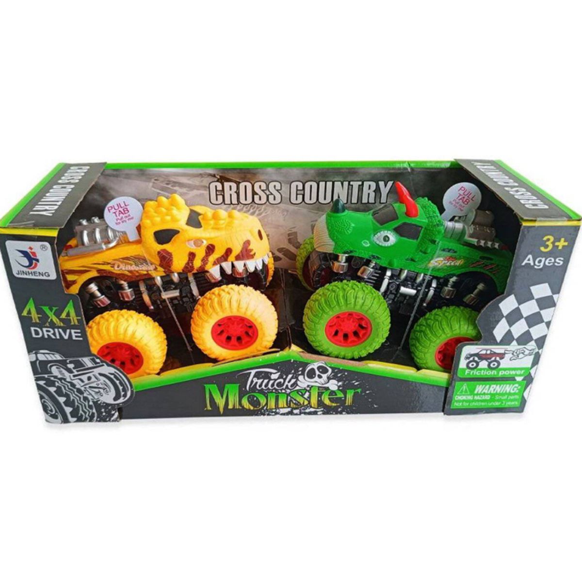 GENERICO - Juguete Carros Truck Monster con Luces y Sonido