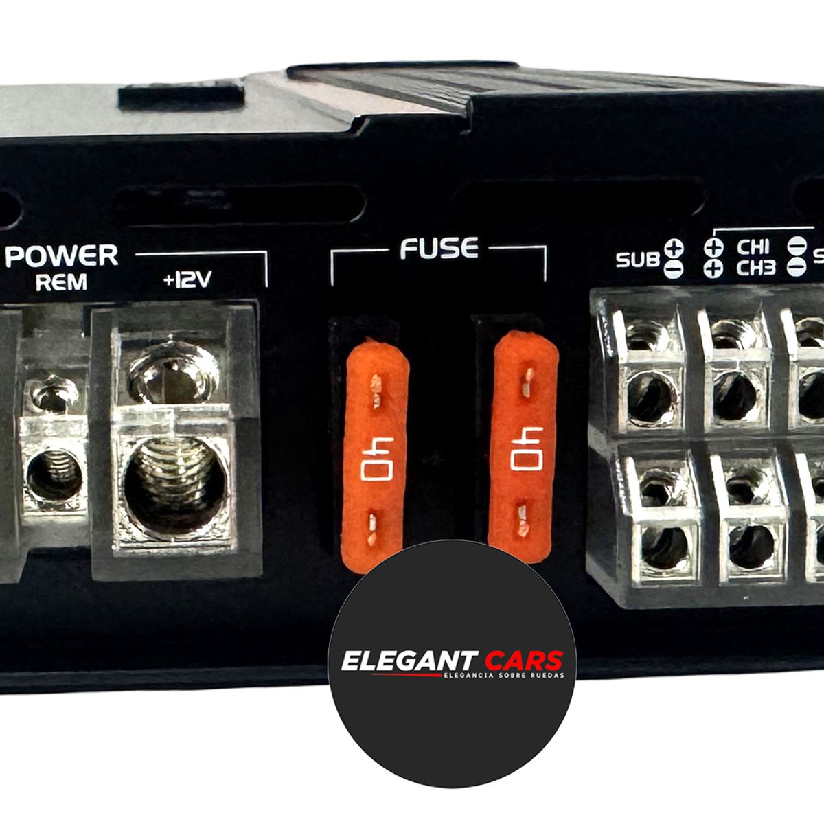 BLACK HAWK - Amplificador Digital Black Hawk Negro Clase D 2400w