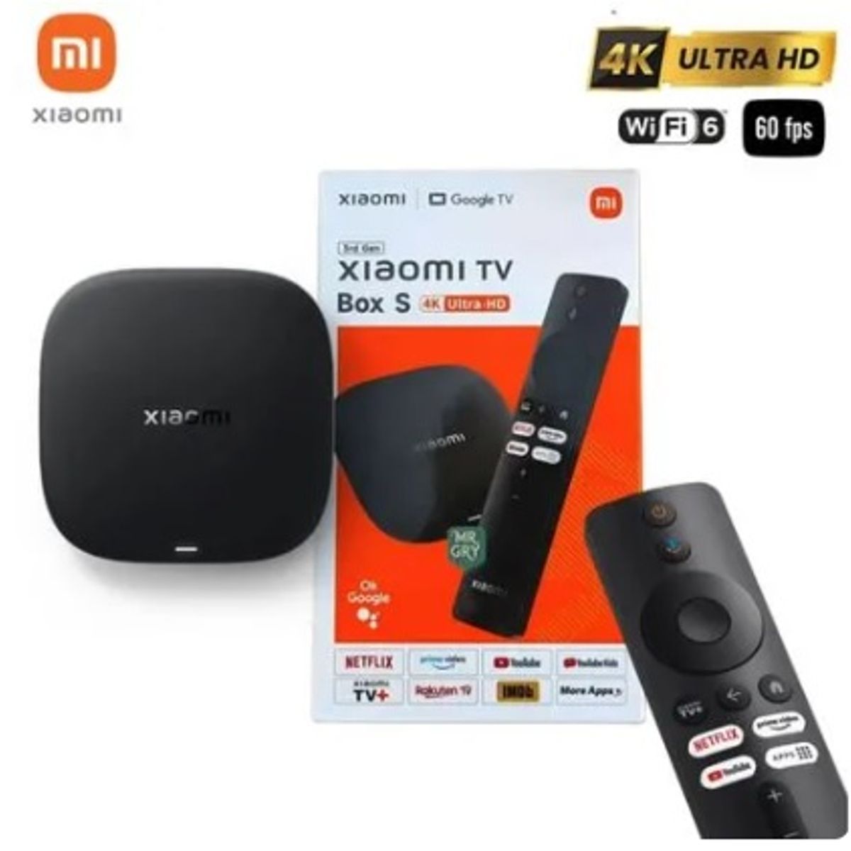 XIAOMI - Xiaomi TV Box S 3ra generación 4K Ultra HD Chromecast