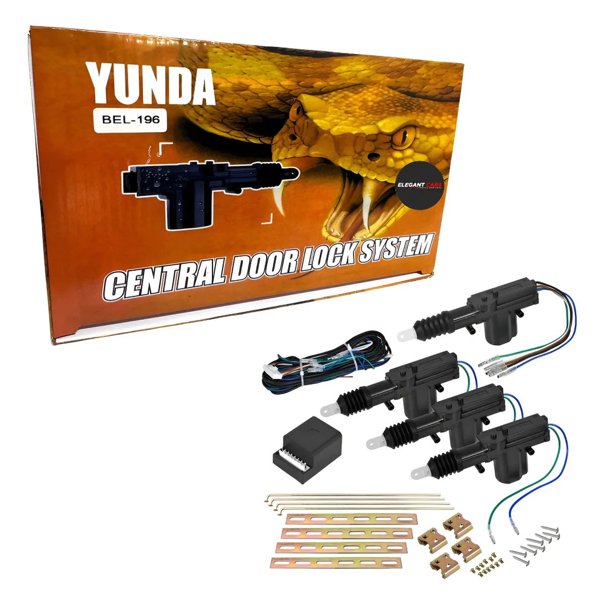 GENERICO - Set de Pestillos Eléctricos 12V Original 4pcs