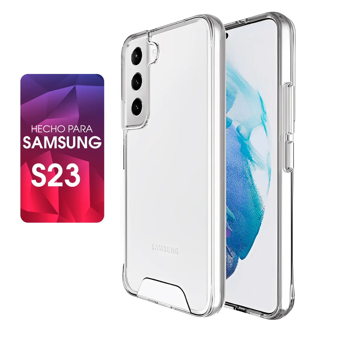 SPACE - Case Space Para Samsung S23 Transparente