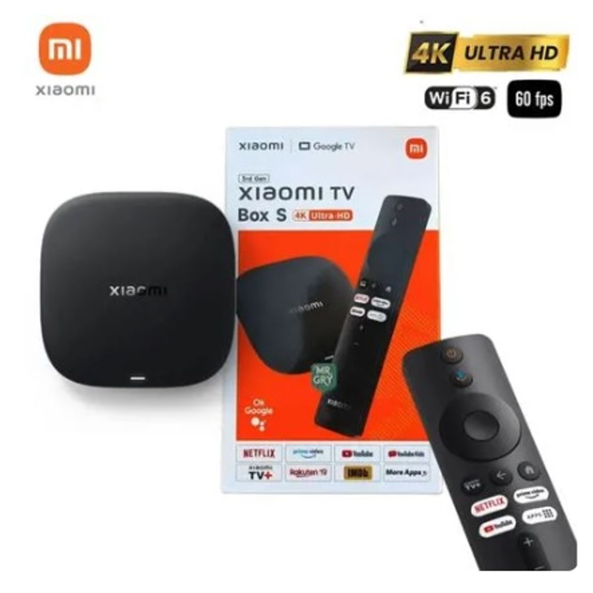 XIAOMI - Xiaomi TV Box S 3ra generación 4K Ultra HD Chromecast