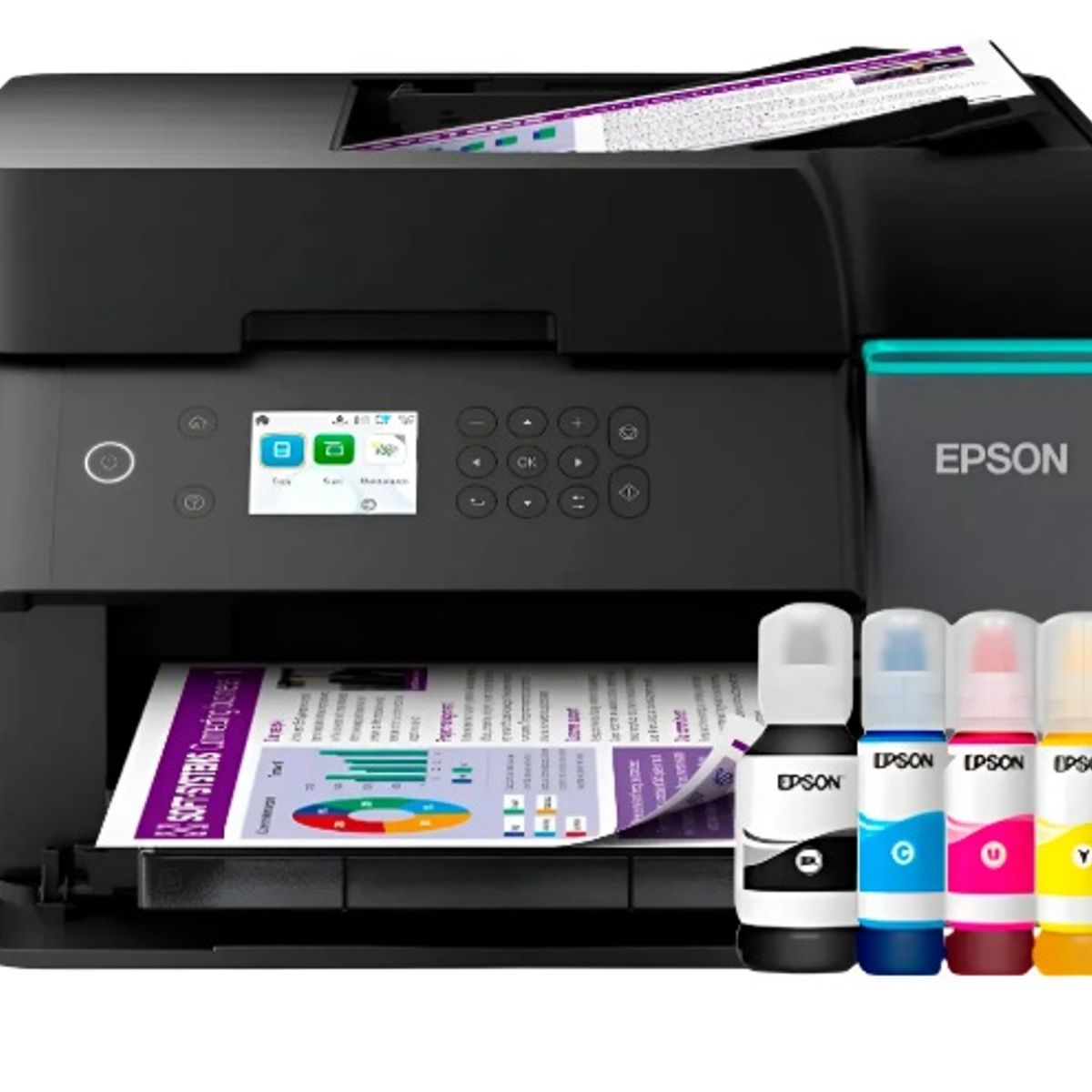 EPSON - Impresora Epson Multifuncional 3 en 1 EcoTank L6370 Wi-Fi