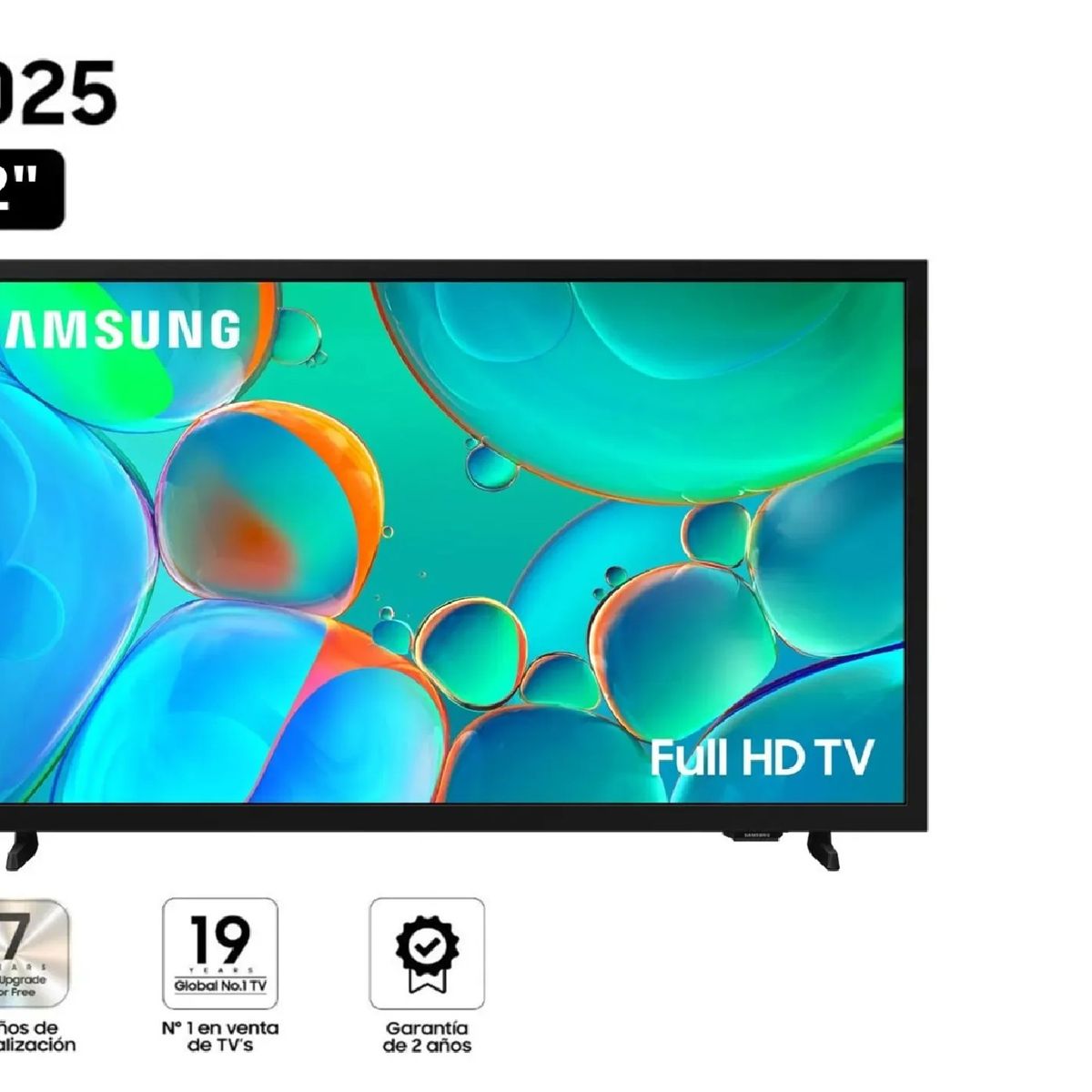 SAMSUNG - Televisor Samsung 32" HD Smart TV UN32H5000F - Nuevo 2025