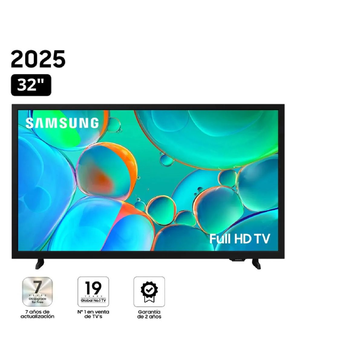 SAMSUNG - Televisor Samsung 32" HD Smart TV UN32H5000F - Nuevo 2025