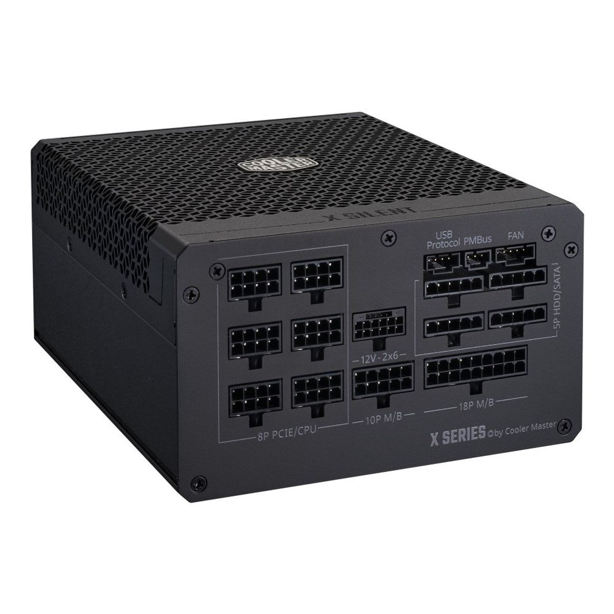 COOLER MASTER - Fuente De Poder Cooler Master Silent Edge Platinum 850W - Eficiencia Energética Y Silencio