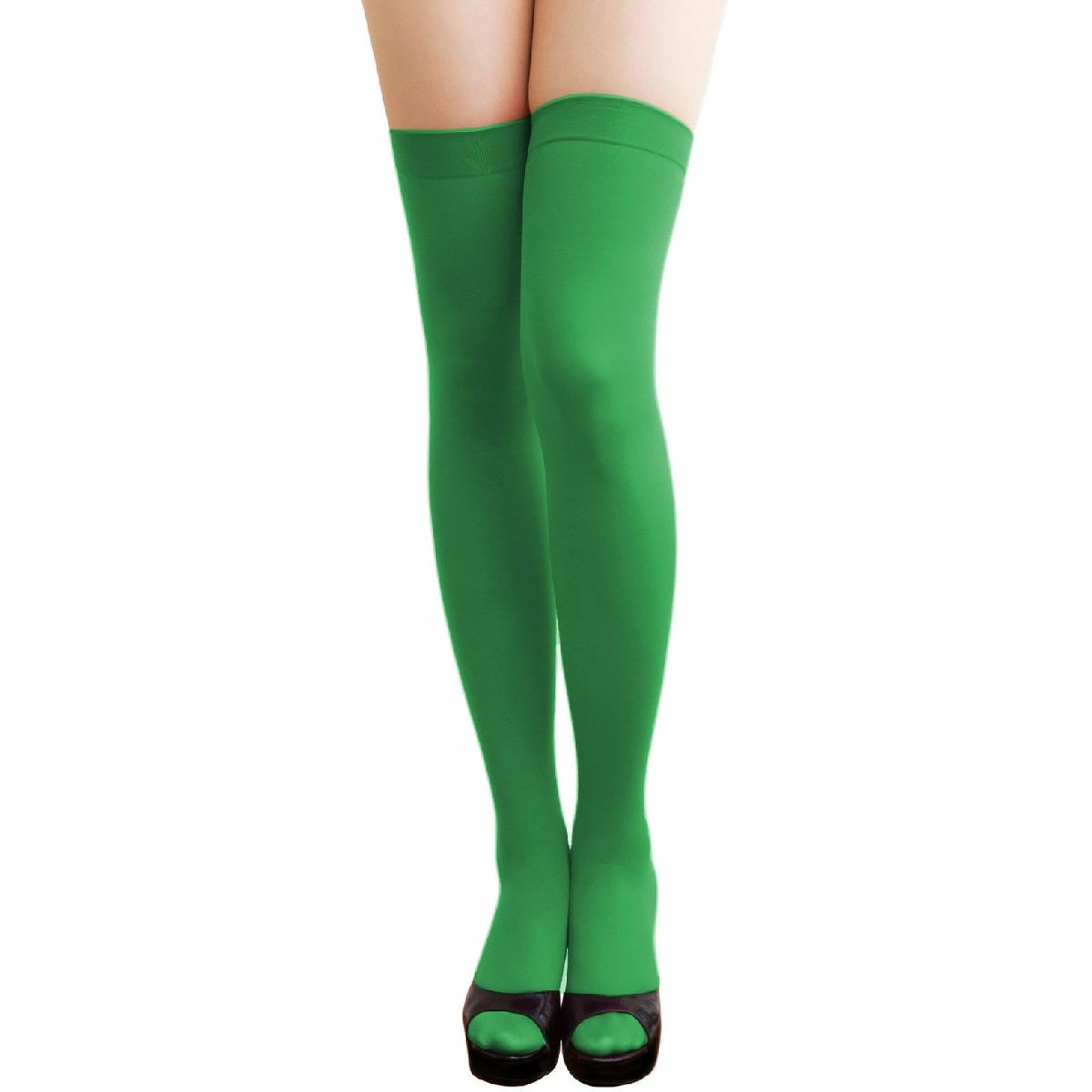 VARIOS - MEDIAS ENTERAS LARGAS BUCANERAS DIVERSOS COLORES MONOCOLOR