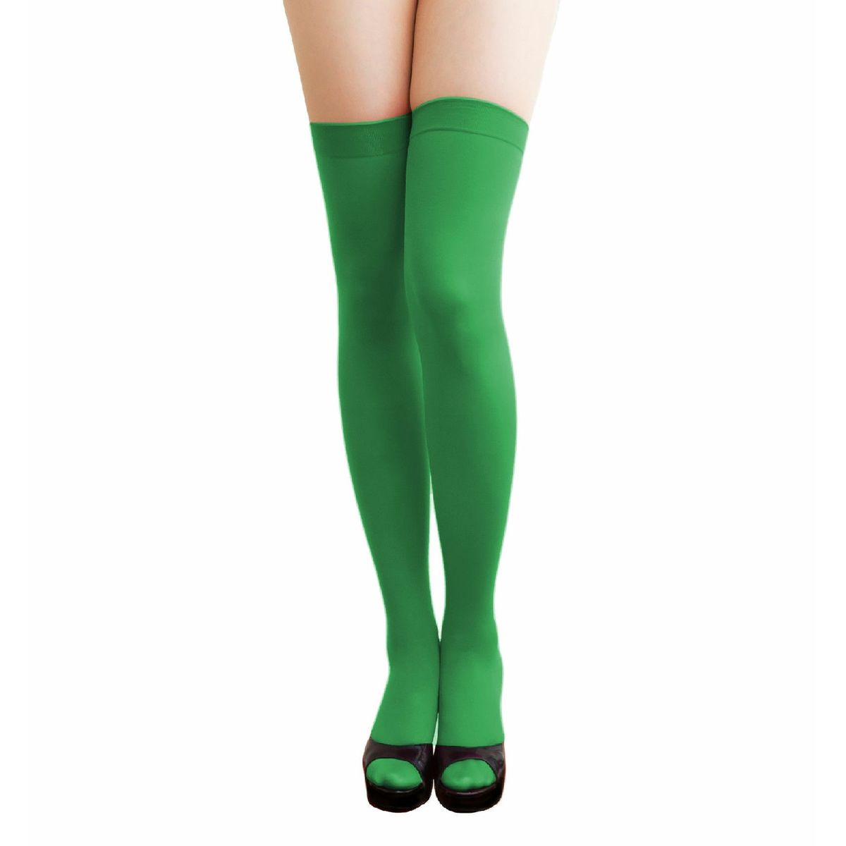 VARIOS - MEDIAS ENTERAS LARGAS BUCANERAS DIVERSOS COLORES MONOCOLOR