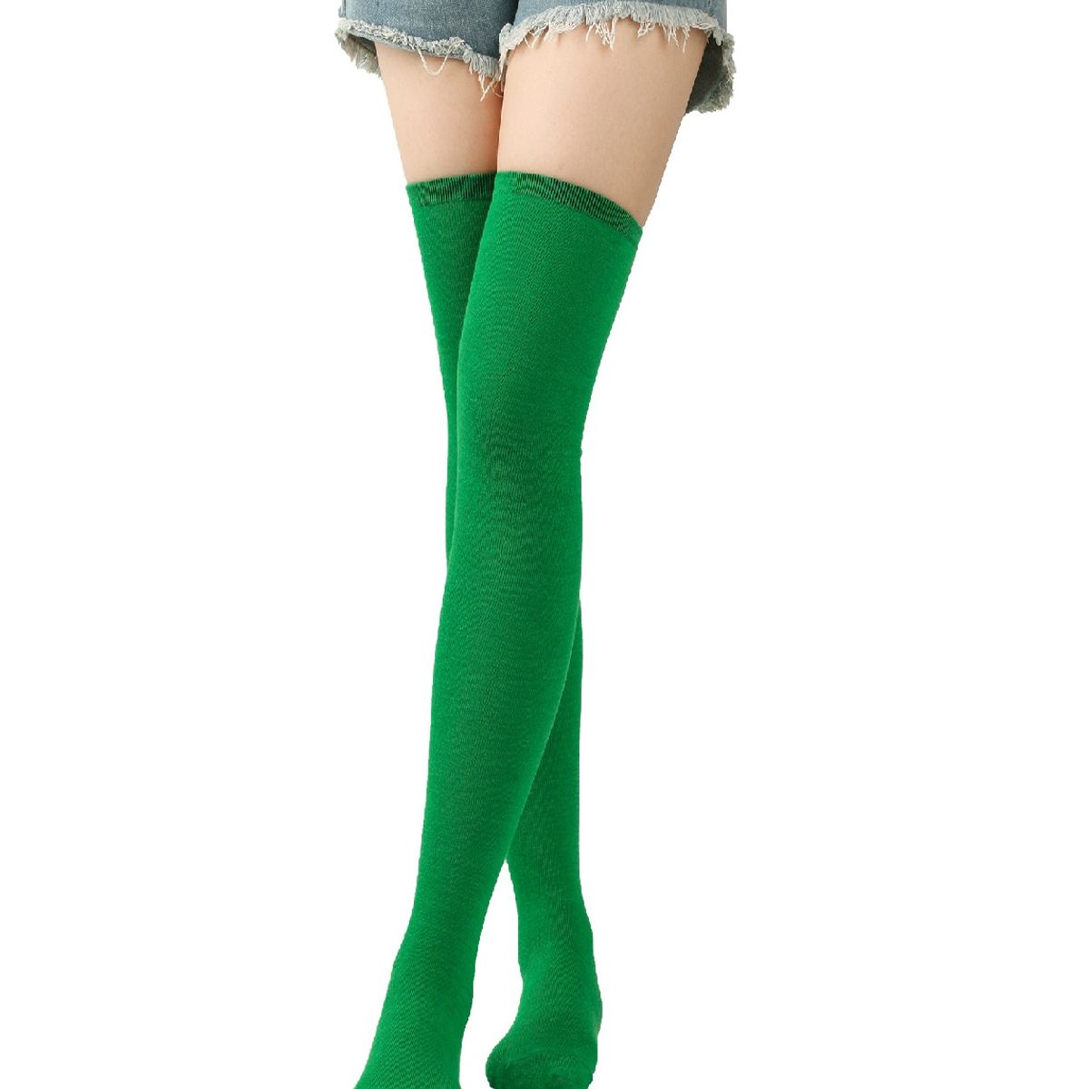 VARIOS - MEDIAS ENTERAS LARGAS BUCANERAS DIVERSOS COLORES MONOCOLOR