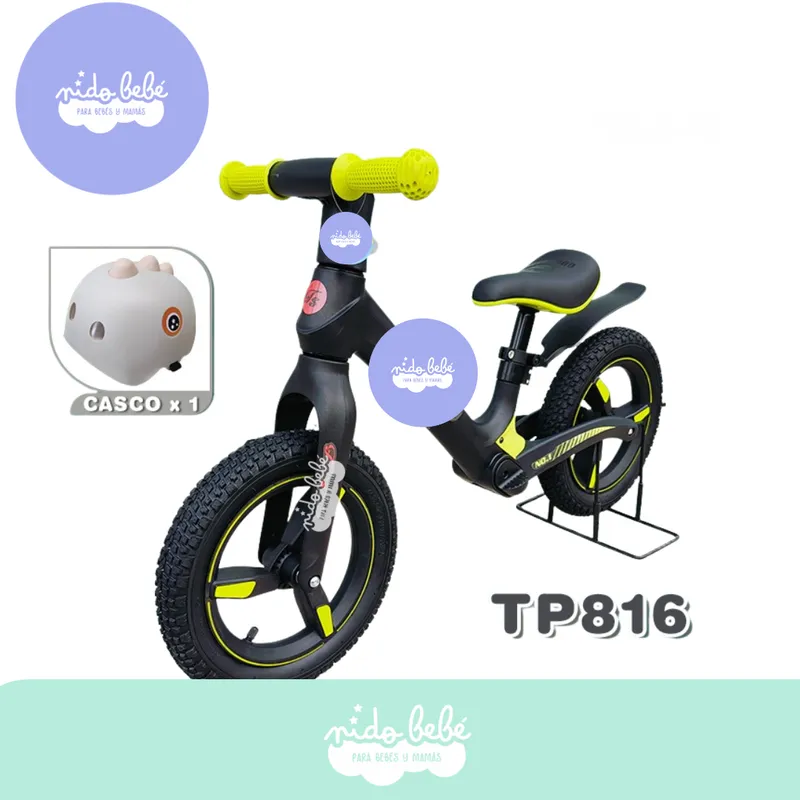 GENERICO - Bicicleta de entrenamiento para niño Belance DINO PREMIUM