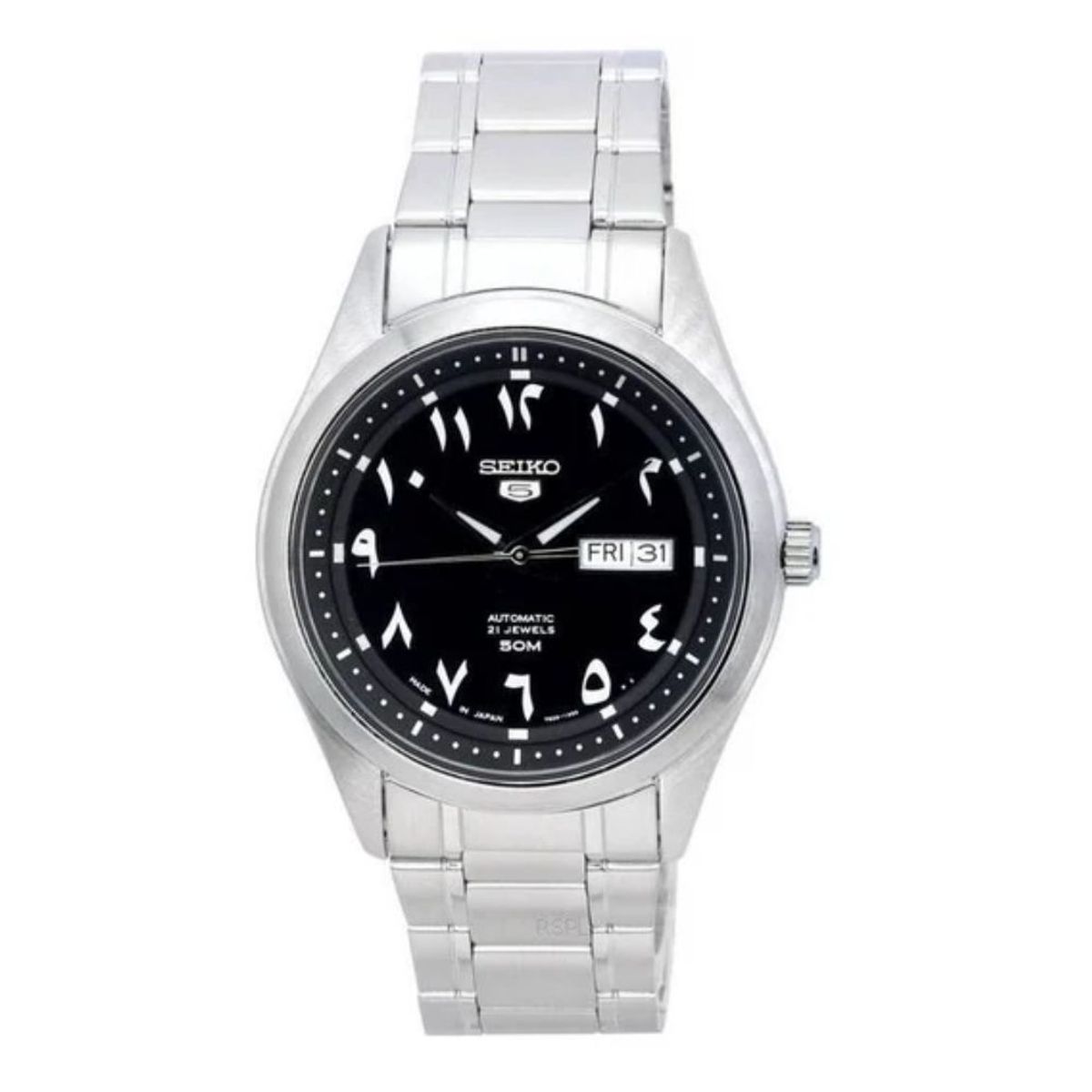 SEIKO - Seiko 5 Sports Arabic Dial Black 42mm
