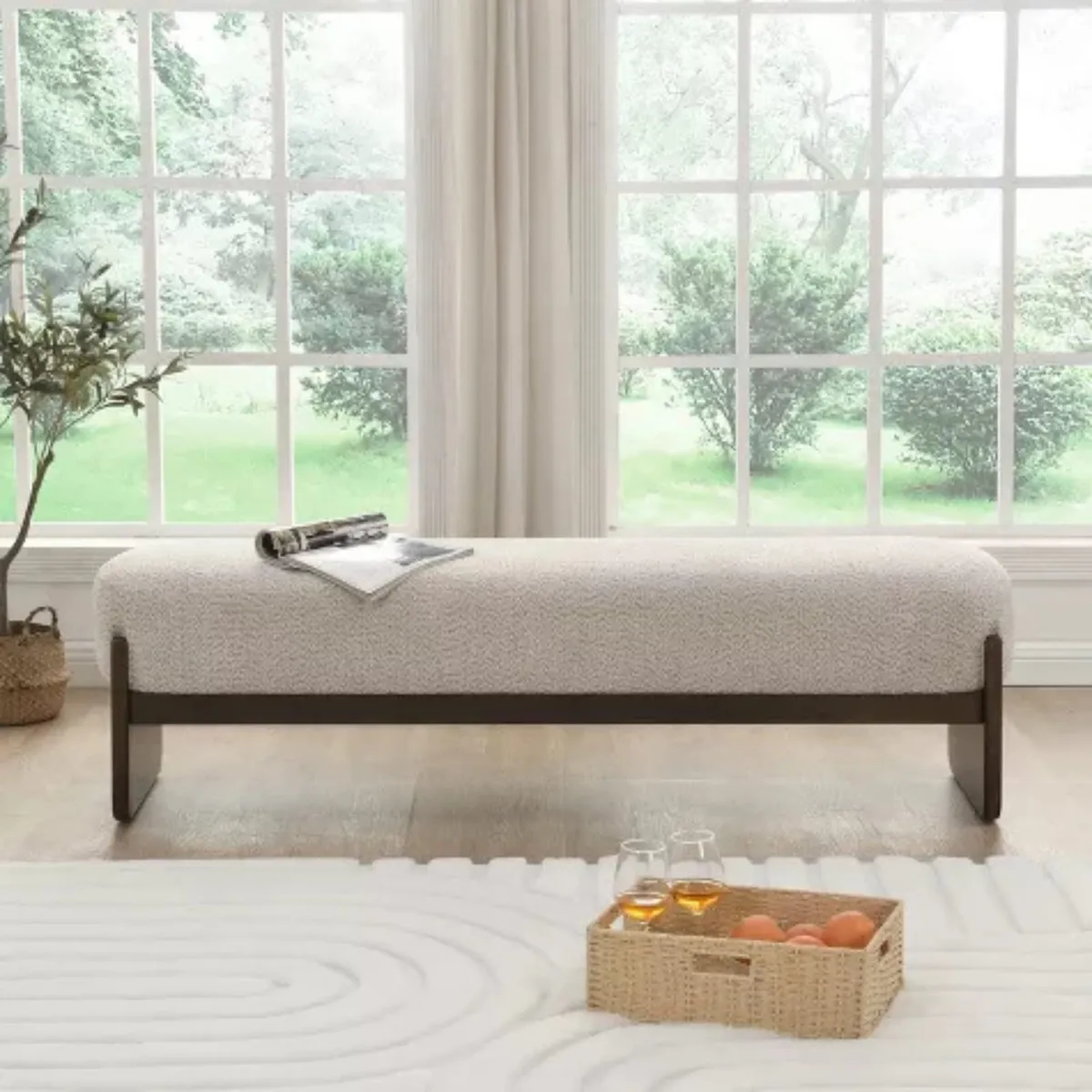 GENERICO - Banqueta Raf Marfil Pandora Home