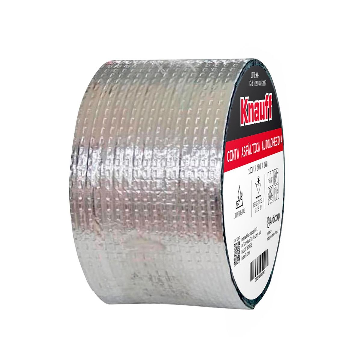 KNAUF - Cinta Asfáltica Autoadhesiva Impermeable Reparadora KNAUFF